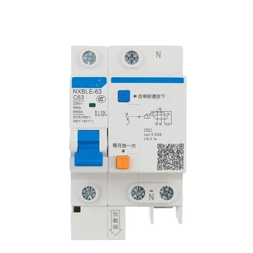 Disjoncteur NXBLE-63 RCBO 40A éviter coupure intempestive et fuite de courant