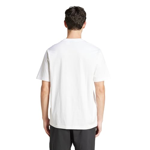Adidas Mens Essentials Linear Single Jersey T-Shirt - Image 5