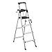 COSCO 6-foot Signature Series Aluminum Step Ladder, Type 1A, 300 lb. Capacity