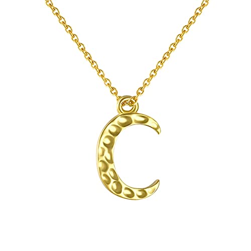 Collier lune coeur en zircon argent sterling, le cadeau romantique idéal pour femme