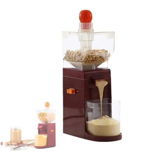 Máquina eléctrica de Mantequilla de maní de 500 ml para Uso doméstico con Base Antideslizante,Molinillo para Máquina de Mantequilla de Cocina para Cacahuetes