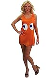 InCogneato - Pac-Man Blinky Deluxe Tank Dress Adult Costume