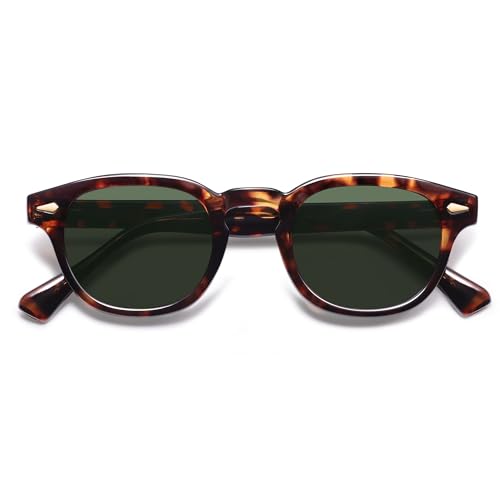 SOJOS Retro Small Round Sunglasses for Men Women Trendy Circle Style UV400 Lenses Unisex Sun Glasses SJ2251