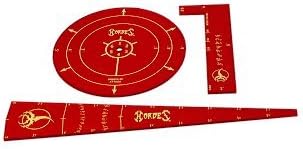 Hordes Skorne Template Set (3 pieces, PIP 91140)