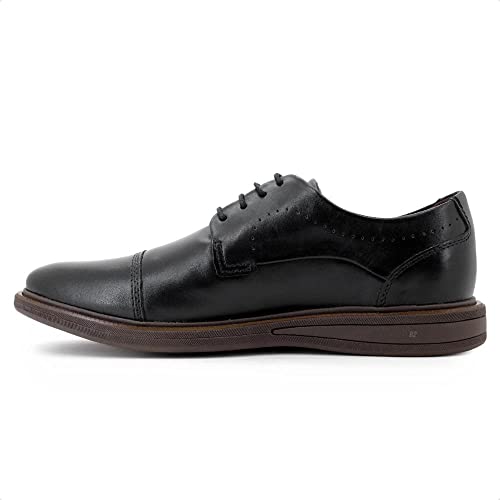Sapato Metropolitan De Couro Bay Preto-Preto-42