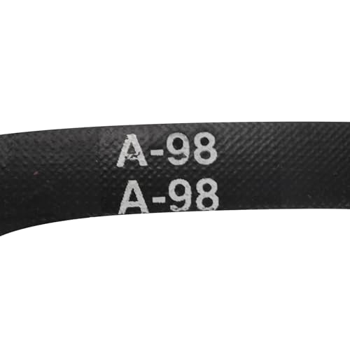 Image of uxcell 3pcs A98 or 4L1000 Classic Wrapped Rubber V-Belt, 98 inch(2500mm) Inside Circumference, A Profile V Belt