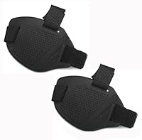 Wxinsheng Motorrad Schuhschutz,2 Stück Motorrad Schuhe Schalthebelkissen,Motorrad Gangschaltung Pad, Motorrad Abdeckung Gangschaltung Pad, Anti-Rutsch-Gummi Schaltschuhe Stiefel Abriebschut(Schwarz)