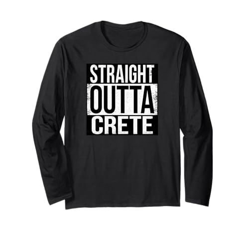 Straight Outta Creta Manga Larga