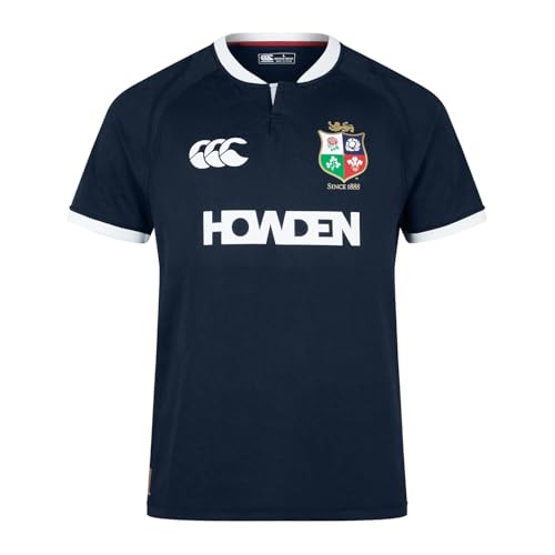 Canterbury Camiseta de Entrenamiento de los Leones británicos e irlandeses para Hombre, réplica de 2024, Camiseta de Manga Corta