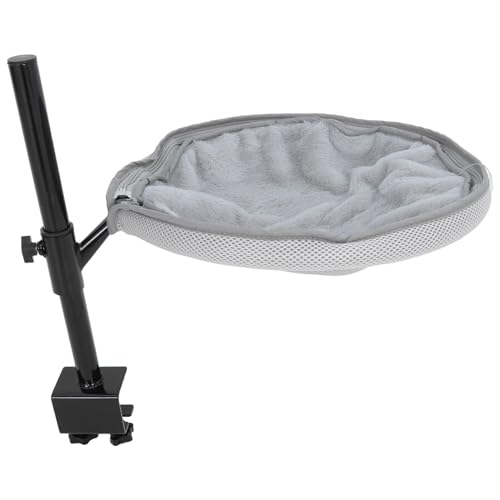 Lit pour chat rotatif réglable en hauteur, panier chat moderne pour espace compact - 2
