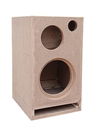 Image of Right-6.5 in-4 in 2 in L-Port Car Spk Box [ F-6-4-2 RS ]