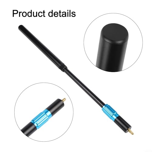 HEIBTENY Billiard Cue Extension, Aluminum Alloy Telescopic Billiards Cue Extension Adjustable 24-31 cm or 42-67 cm, for Snooker Cue Extension Snooker Cue Extender Billiard Accessories(17 inche) - Image 8