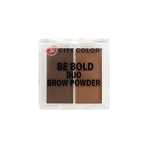 Be Bold Duo Brow Powder - Mocha