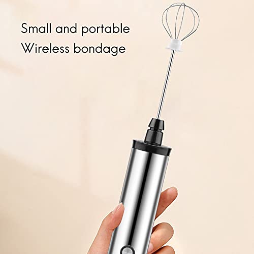 tellaLuna Espumador de Leche EléCtrico USB 3 Velocidades Espumador de Café Capuchino 3 Batidoras Batidora de Huevos de… - Imagen 5