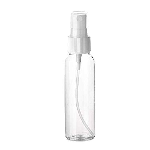 Preisvergleich Produktbild N\A Plastiksprühflasche 100ml-tragbare nachfüllbare kosmetische transparente Sprühflasche mit feinem Sprühnebel für Parfüm, ätherisches Öl, Flüssigkeit, Aromatherapie, Reisegröße