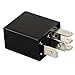 Aeola 4 Pack F57B14B192AA 5 Pins 12V Multi-Purpose Relay Replaced RY612 19290 Automotive A/C Clutch Relay Compatible Ford,Cadillac