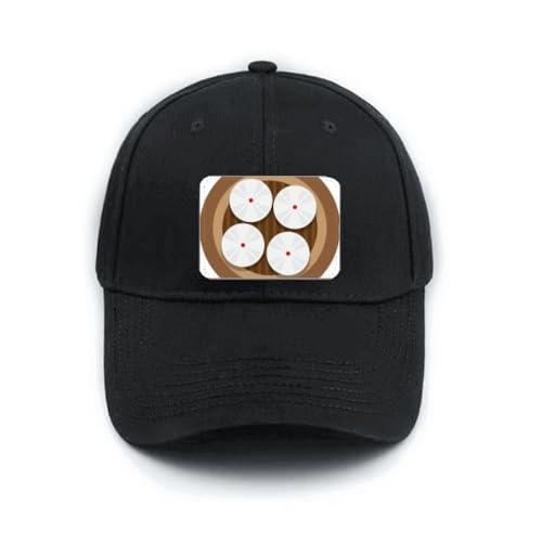 Casquette de baseball noire ajustable pour cacher un bad hair day