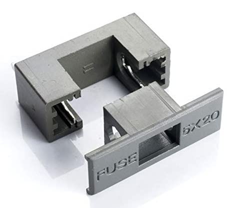 8pcs PCB Fuse Holder for 20x5mm fuse holder with cap PBF-4 PBF4