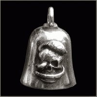Cloche de gardien moto harley crâne et serpent pour vos road trips