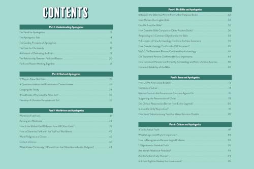 Image of A Visual Guide to Biblical Apologetics: A One-of-a-Kind Resource for the Everyday Apologist | Understanding and Defending Your Faith