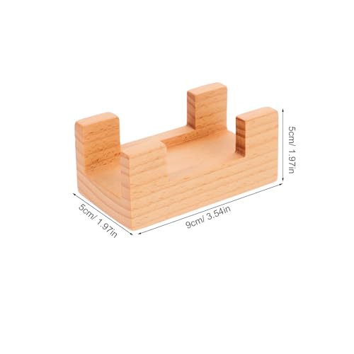 Soporte japonés para rollos de sushi de madera miniatura 2