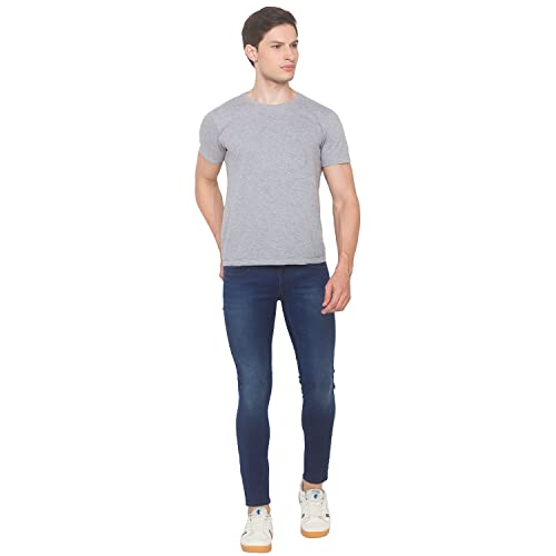 Image of Spykar Men's Skinny Jeans (SS-01BB-21DK.Indigo Dark 31)