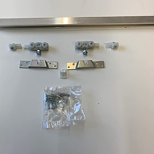 Binario Per Porta Scorrevole 200cm Kit Scorrevole Per Porta Della - Foto 2