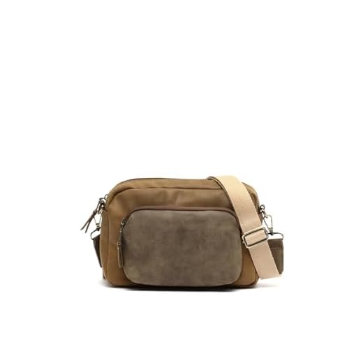 MISAKO Samosa bolso bandolera - Bolso bandolera de moda para mujer - Bolso casual casual y formal Samosa Camel 16 X 24 X 6 cm