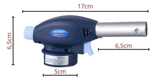 Maçarico Portátil Culinário Gourmet Profissional Automático