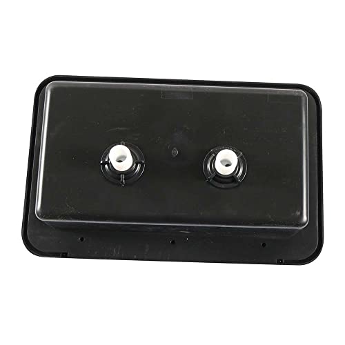 Riloer Wohnmobil-Außenduschbox-Kit, für Wohnmobile, Anhänger und so weiter. schwarz