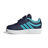 Adidas Unisex-Baby Hoops 4.0, Supplier Colour/Lucid Cyan/White, 9
