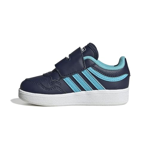 Adidas Unisex-Baby Hoops 4.0, Supplier Colour/Lucid Cyan/White, 9