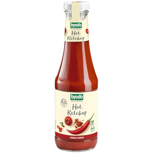 Byodo Ketchup Pimenté Bio 500 g - Lot de 3