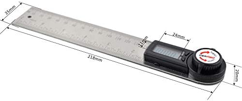 Gemred Gemred 82305 cyfrowy miernik kątowy 7 cali