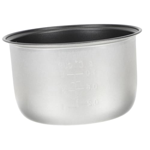 NOLITOY Reiskocher Innentopf Aluminiumlegierung Antihaft Ersatz Topf Backform für Elektrische Multikocher mit zum Kochen und Backen NOLITOY Reiskocher Innentopf Aluminiumlegierung Antihaft Ersatz Topf Backform für Elektrische Multikocher mit zum Kochen und Backen