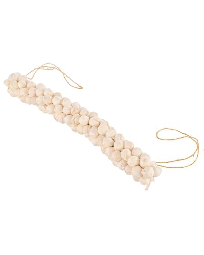 Image of Curated Cart Artificial Mogra Gajra for Women Hair Bun, Juda Hair Accessories, Floral Bun Gajra for Bridal, Wedding, Party, Festival & Traditional Hairstyle, White, Pack of 1