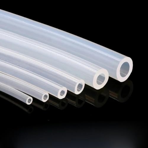 Orgefy Transparenter Silikonschlauch 24mm x 28mm 1m