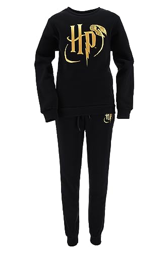 Jogging Harry Potter pour garçon et fille en coton noir pantalon sport