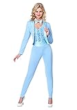 FUN Costumes Women's Light Blue Costume Dress Small