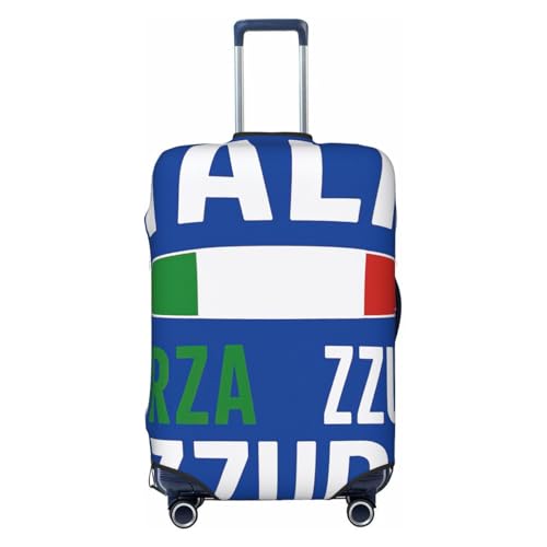 Come on, Blue Jackets Print Washable Suitcase Cover Personalized Luggage Protector Travel Elastic Anti Scratch