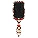 Jihqo Detangling Hair Brush Aztec Navajo Red Paddle Hairbrush with Soft Bristles for Women Men Massaging Scalp