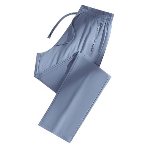 Pantalon de jogging long pour homme et femme en maille legere