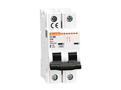 LOVATO P1MB1NC04 disjoncteur 1P+N C 4A 6KA magnétothermique