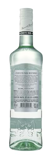 Rum Bacardi Carta Blanca 700ml