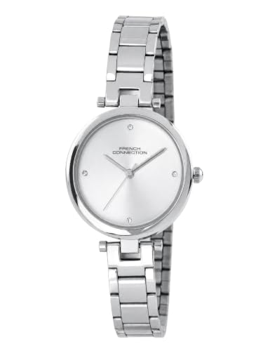 Image of French Connection Silver Sunray Dial, Analog Watch for Women - FCN0166SM