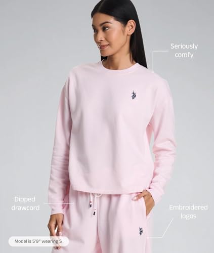 Image of U.S. POLO ASSN. Lounge Set Women, Athleisure and Lounge Pajama Sets for Women 2 Piece