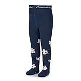Sterntaler Baby-Mädchen Mäuse Strumpfhose, Marine, 86