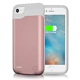 💗【Diseño meticuloso, protección más fuerte】Esta funda de batería protege no solo la parte posterior, sino que los bordes de la cámara y la funda del teléfono son 2 mm más altos que el teléfono. Esto es para evitar que tu teléfono se vea causado por otros factores cuando lo estás utilizando. daños. (Se recomienda su uso con la película del teléfono, después de todo, esta funda no es una panacea)