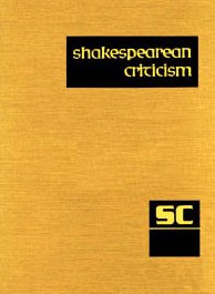 Hardcover Shakespearean Criticism: Excerpts from the Criticism of William Shakespeare's Plays & Poetry, from the First Published Appraisals to Current Evaluatio Book
