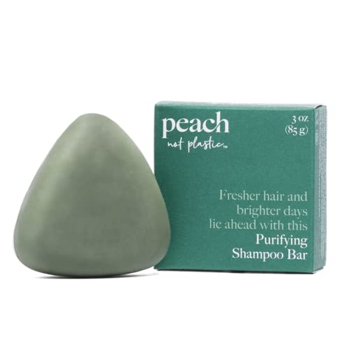 Peach not Plastic Shampoo Bar - Purifying for Oily Hair ...